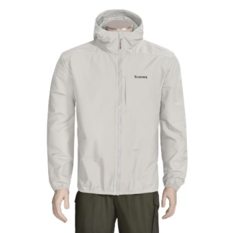 Simms Runabout Shell Jacket - Lightweight (For Men) in Grey