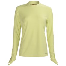 Simms Solarflex Crew Shirt - Long Sleeve (For Women) in Limeade - Closeouts