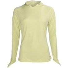 Simms Solarflex Hoodie Sweatshirt - UPF 30 (For Women) in Limeade - Closeouts