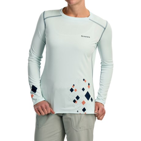 Simms SolarFlex Shirt UPF 50 Long Sleeve For Women
