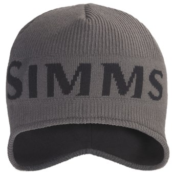 Simms Windstopper® Flap Cap (For Men and Women) in Steel Grey
