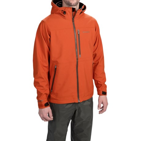 Simms Windstopper® Soft Shell Jacket (For Men) in Fury Orange