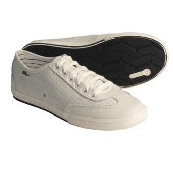 Simple Carnival Sneakers - Leather (For Women) in White