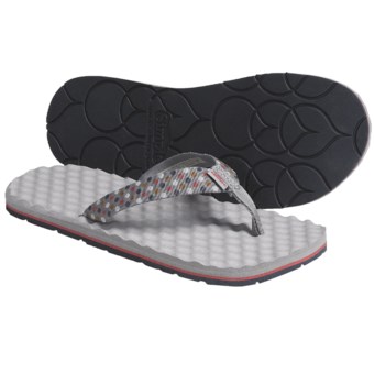 Simple Flippee Polka Sandals - Recycled Materials, Flip-Flops (For Women) in Granite Grey