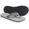 Granite Grey Simple Flippee Polka Sandals - Recycled Materials, Flip-Flops (For Women)