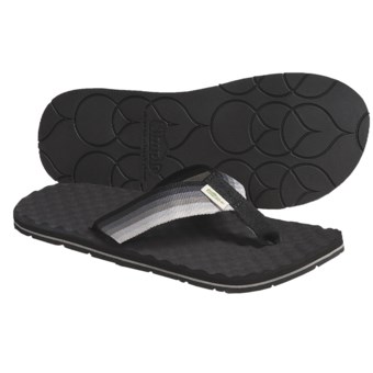 Simple Flippee Striped Sandals - Recycled Materials, Flip-Flops (For Men) in Phantom Stripe