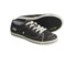 Black Simple Take On Sneakers - Organic Cotton (For Women)
