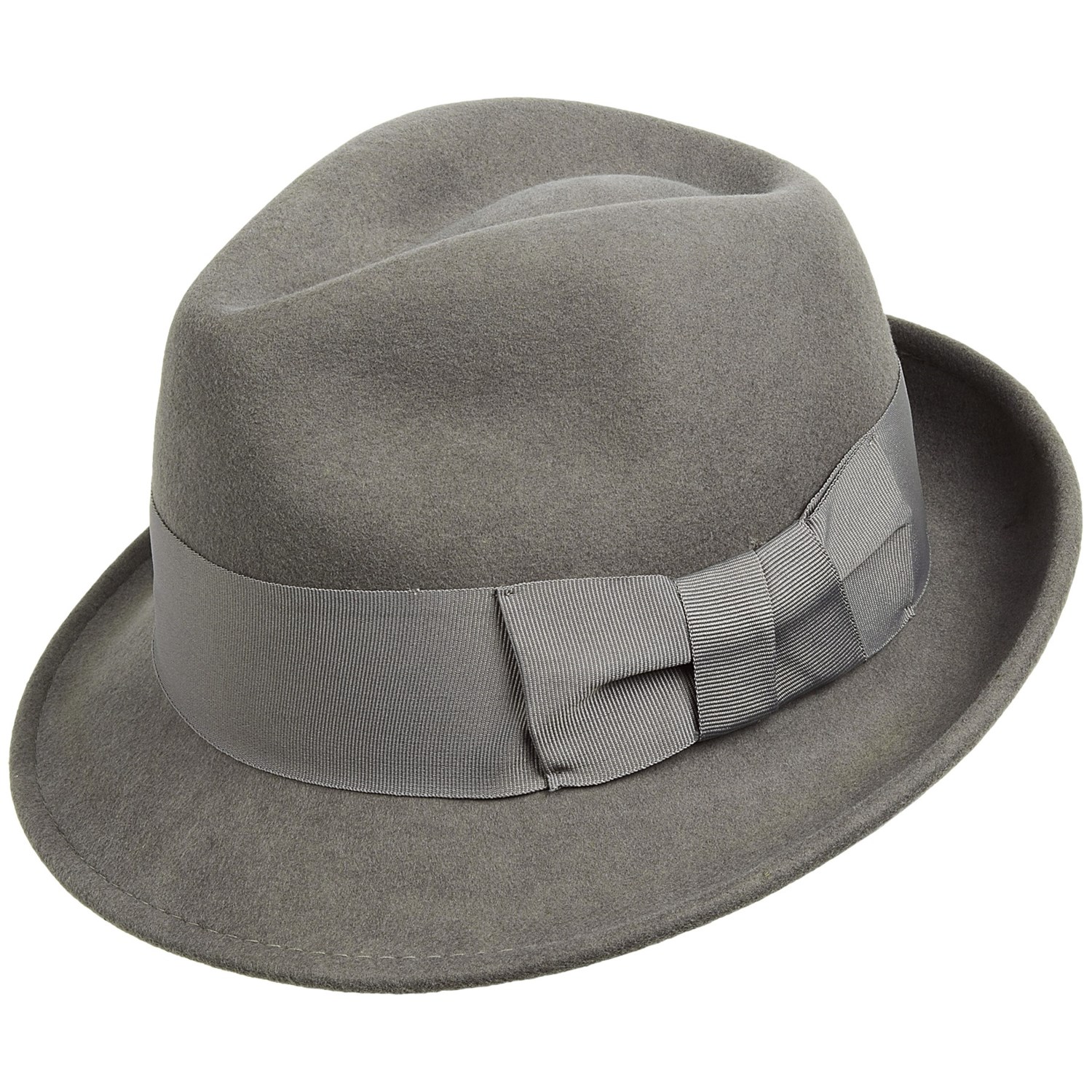 Sinatra Wool Felt Fedora Hat (For Men) Save 76
