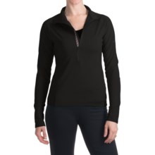 Skea Zumi Shirt - Zip Neck, Long Sleeve (For Women) in Black - Closeouts