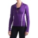 Skea Zumi Shirt - Zip Neck, Long Sleeve (For Women)