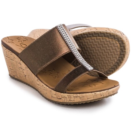 Skechers Beverlee Prim nProper Wedge Sandals (For Women)