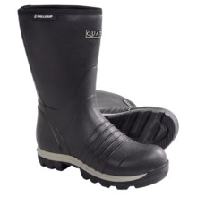 Skellerup Quatro Rubber Boots - 13”, Insulated (For Men) in Black - Closeouts