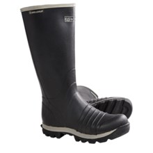 Skellerup Quatro Rubber Boots - 16” (For Men) in Black - Closeouts