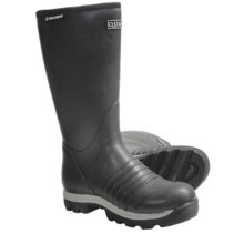 Skellerup Quatro Rubber Boots - 16”, Insulated (For Men) in Black - Closeouts