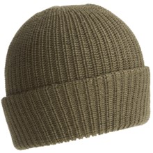 Ski Tops Watch Stocking Cap - 100% Wool (For Men) in Olive - Closeouts