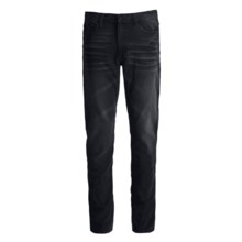 Skinny Jeans - Cotton Denim (For Men) in Neuro Black Wash - Closeouts