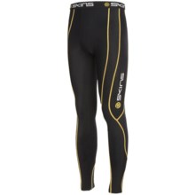 Skins Bio Sport Long Base Layer Tights - Midweight (For Men) in Black - Closeouts
