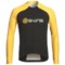 Skins Cycle Pro Cycling Jersey - UPF 50+, Full Zip, Long Sleeve (For Men) in Black/Yellow