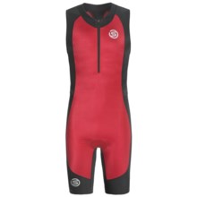 Skins Tri400 Compression Triathlon Suit - UPF 50+ (For Men) in Red/Black - Closeouts