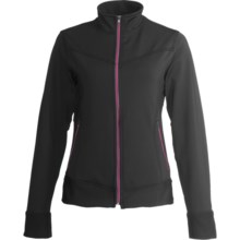 Skirt Sports 10:05 Jacket - Stretch Fleece (For Women) in Black - Closeouts