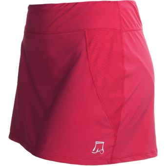Skirt Sports Marathon Girl Ultra Sports Skort (For Women) in Red Kiss