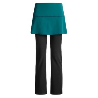 Skirt Sports Tough Girl Skirt with Attached Pants (For Women) in Ocean/Black