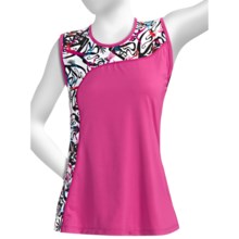 Skirt Sports Twilight Tank Top (For Women) in Pink Crush/Pow Print - Closeouts