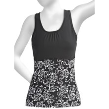 Skirt Sports Wonder Girl Tank Top (For Women) in Alta Moda Print/Black - Closeouts