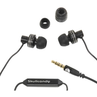 Skullcandy Full Metal Jacket Headphones with Mic Control in Black