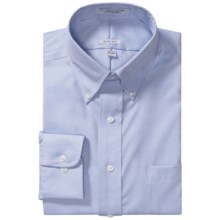 Slim Fit Dress Shirt - Long Sleeve (For Men) in Light Blue - 2nds