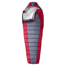 Slumberjack 0°F Odyssey Sleeping Bag - Synthetic, Mummy in Red/Grey - Closeouts