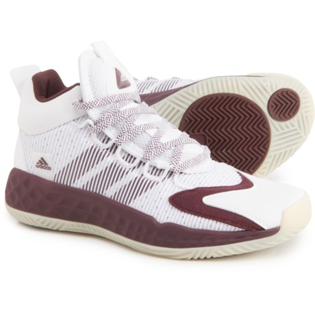 Adidas SM Pro Boost Low Basketball Shoes (For Men) - FTWR WHITE (15 )