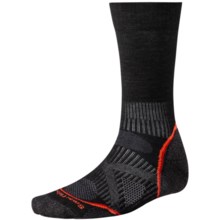 Smartwool 2013 PhD Nordic Ski Socks - Merino Wool, Crew, Lightweight (For Men and Women) in Black - 2nds