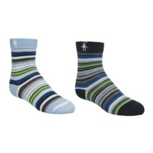 SmartWool Amigo Nuevo Socks - Merino Wool, 2-Pack (For Toddlers) in Blueprint Navy - Closeouts