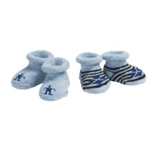 SmartWool Baby Bootie Batch Socks - Merino Wool, 2-Pack (For Infants) in Blue Mist/Cobalt - 2nds