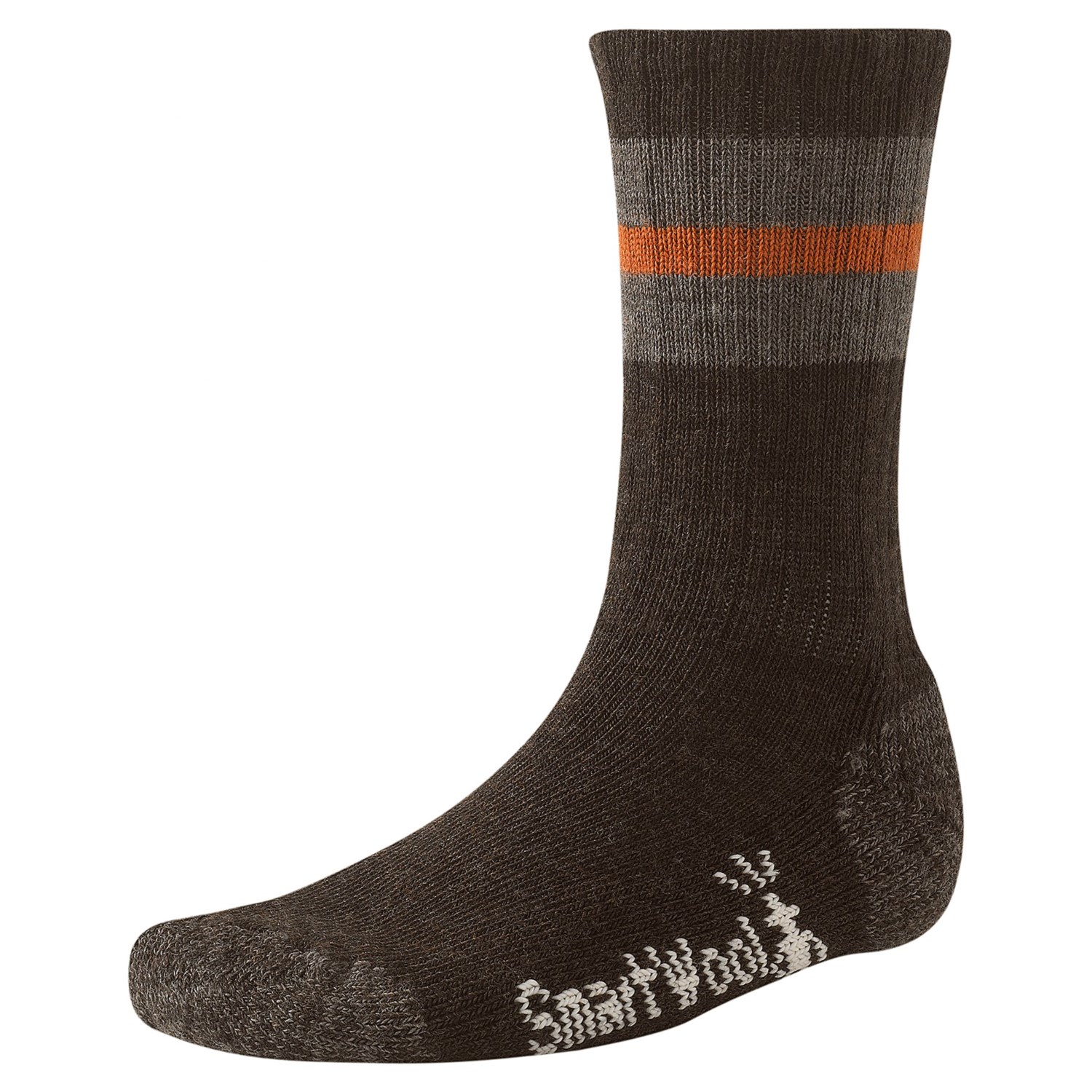 SmartWool Barn Socks  Merino Wool For Men in Chestnut Heather