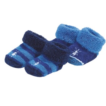 SmartWool Bootie Batch Socks - Merino Wool (For Infants) in Royal