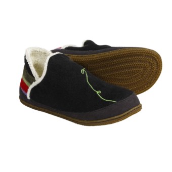 SmartWool Bootie Slippers - Merino Wool (For Women) in Black