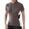 SmartWool Channing Cycling Jersey - Merino Wool, Short Sleeve (For Women) in Carbon