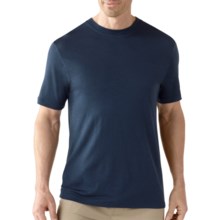 SmartWool Crew T-Shirt - UPF 20, Merino Wool, Short Sleeve (For Men) in Navy - Closeouts
