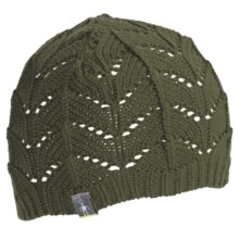 SmartWool Crochet Beanie Hat (For Women) in Forest - Closeouts
