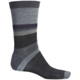 SmartWool Distressed Stripe Socks - Merino Wool, Crew (For Men)