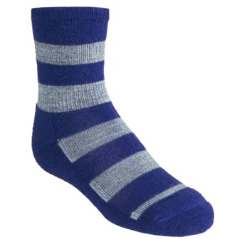 SmartWool Double Insignia Socks - Merino Wool, Lightweight, Crew (For Kids and Youth) in Royal