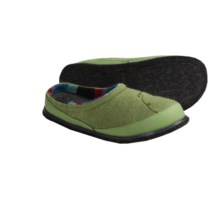 SmartWool Fritter Free Heel Slippers - Merino Wool (For Women) in Wasabi Heather - Closeouts