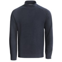SmartWool Hanging Lake Roll Neck Sweater - Merino Wool (For Men) in Deep Navy - Closeouts