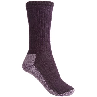 SmartWool Hiking Crew Socks - Merino Wool (For Women) in Purple Heather/Light Purple Heather