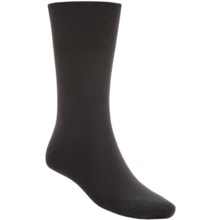 SmartWool Hiking Liner Crew Socks - Merino Wool, Lightweight (For Men and Women) in Black - 2nds