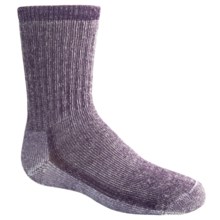 SmartWool Hiking Socks - Merino Wool, Medium Crew (For Kids) in Purple - 2nds