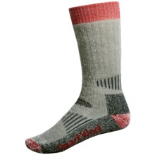 SmartWool Hunting Socks - Extra Heavy (For Men and Women) in Gray / Red - 2nds