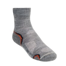 SmartWool Light Outdoor Socks - Merino Wool, Crew  (For Kids and Youth) in Grey - 2nds